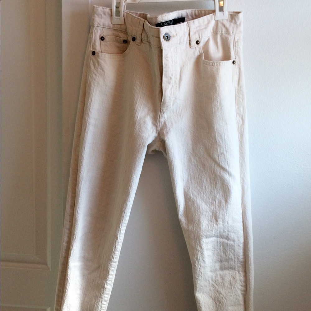 Ralph Lauren high rise jeans